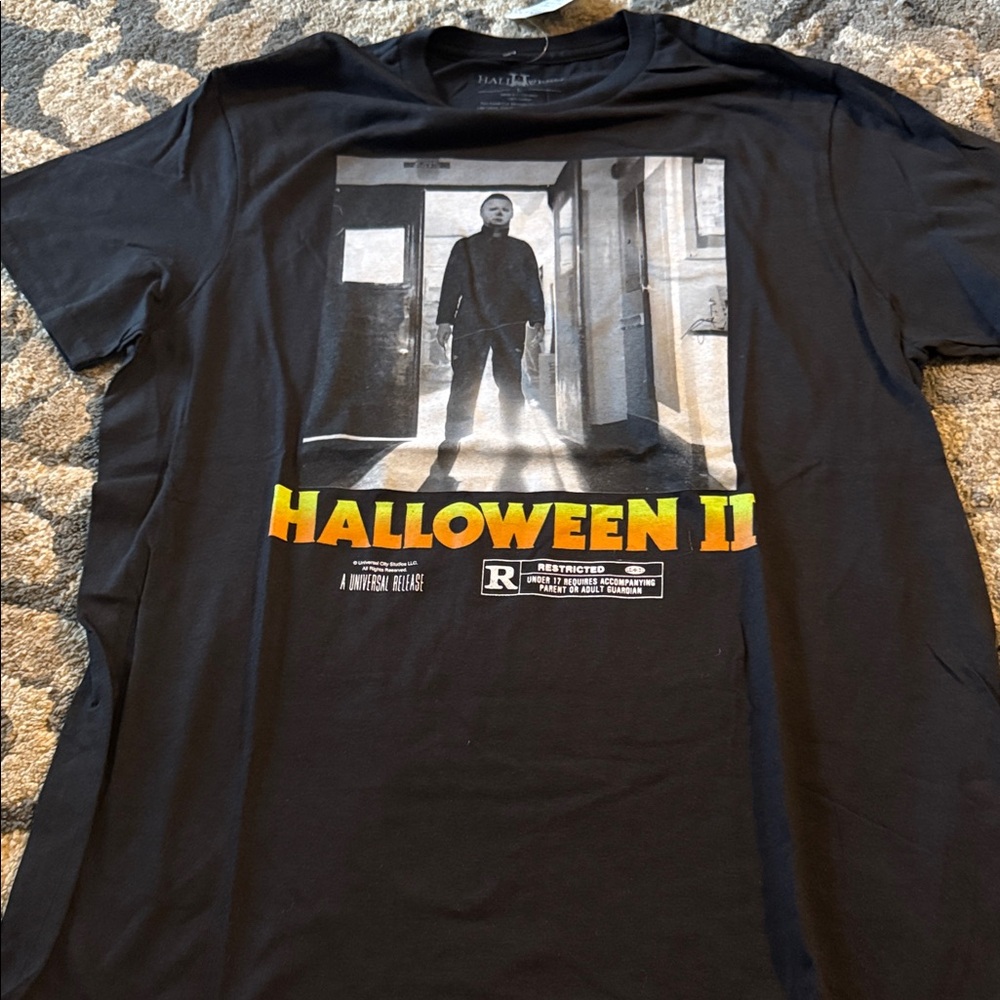 Halloween II Black Graphic Tee
